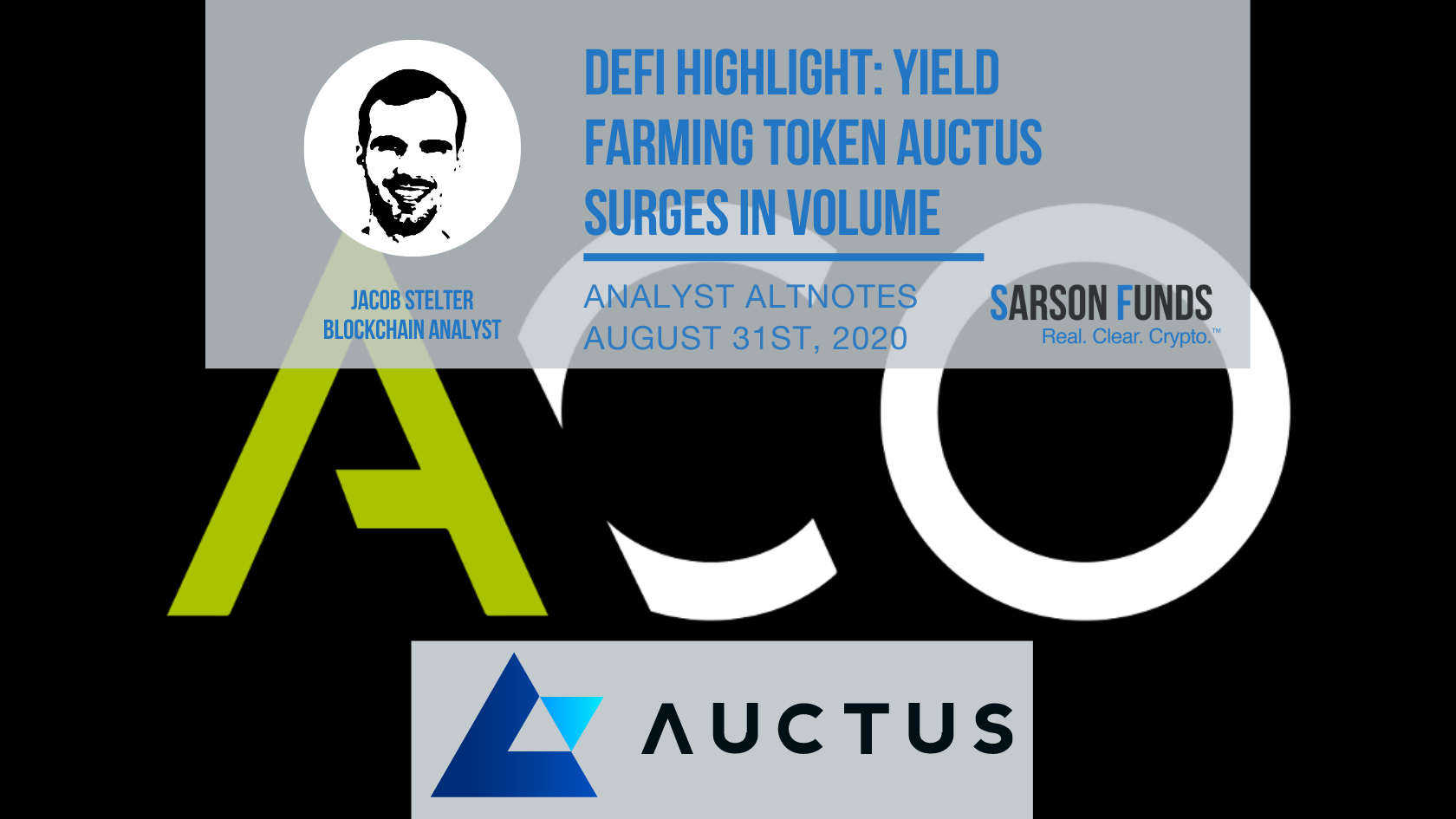 Defi Highlight: Yield Farming Token Auctus Surges in ...
