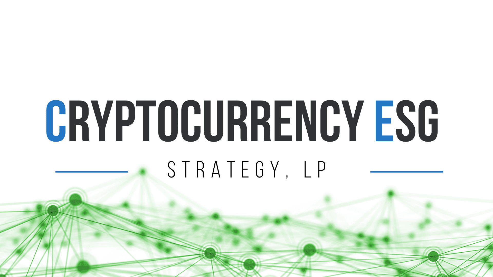 Cryptocurrency Esg Sarson Funds Cryptocurrency Blockchain Investment Funds